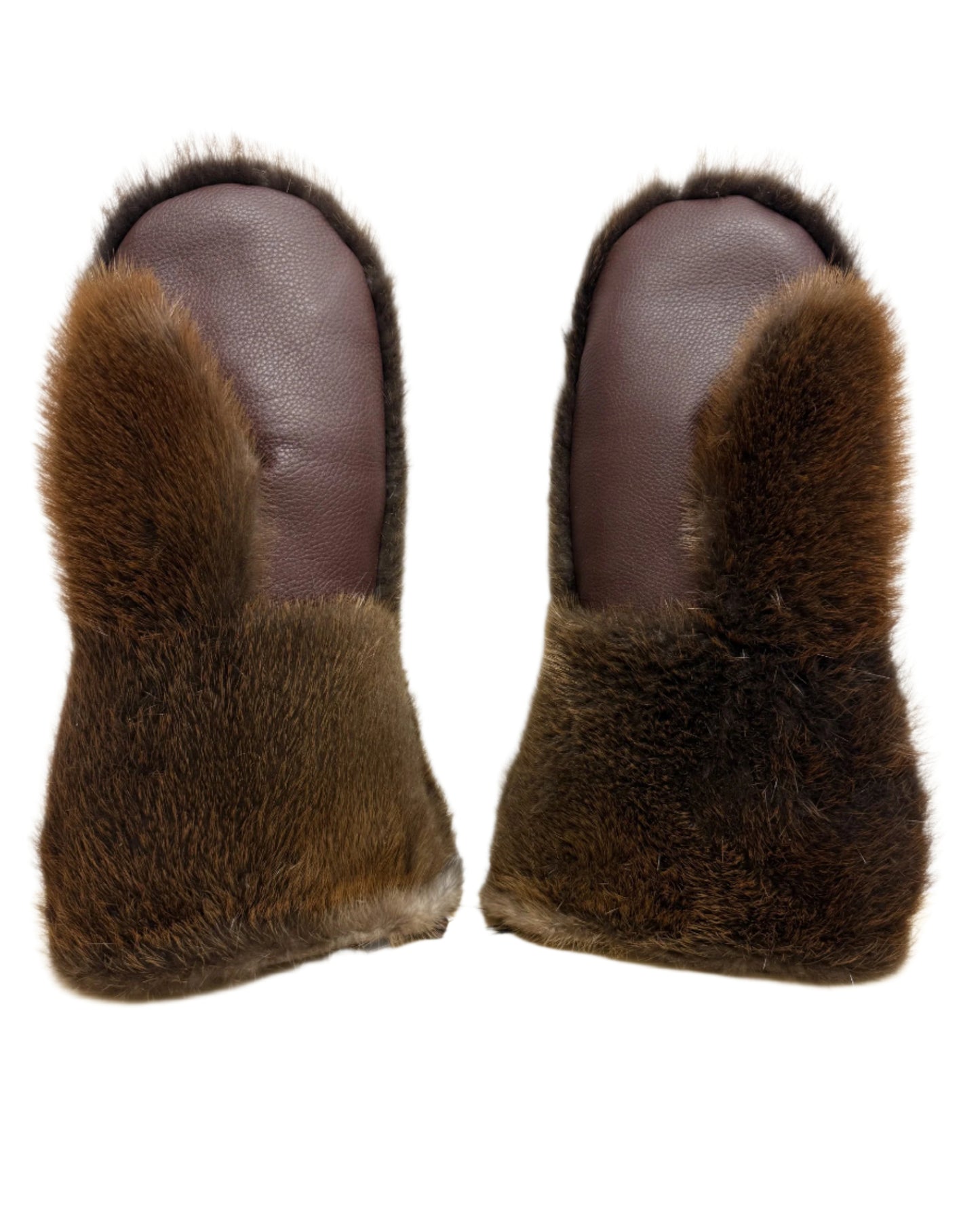 Beaver Fur Mittens