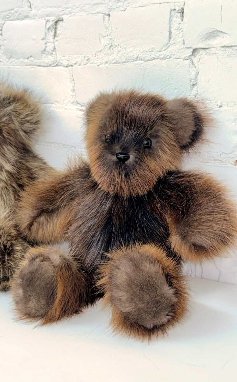 Beaver Fur Teddy Bear (natural)