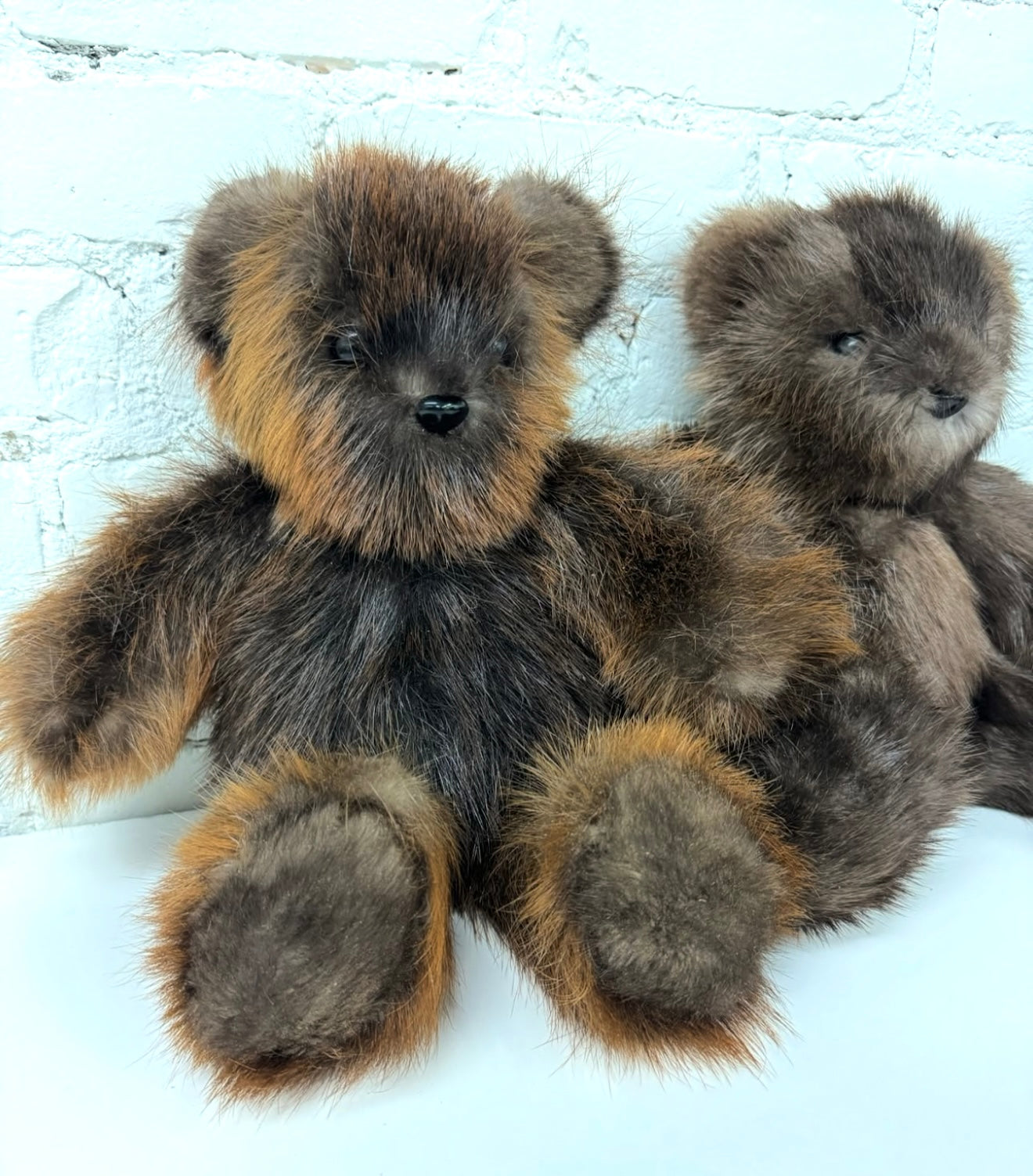 Beaver Fur Teddy Bear (natural)
