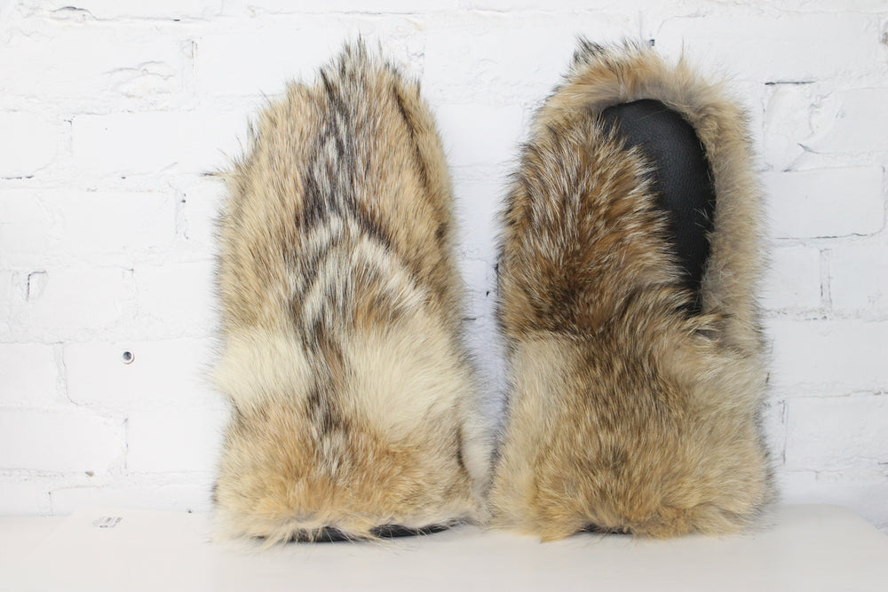 Coyote Fur Mittens