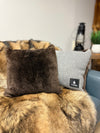 Sheared Beaver Pillow Set (2)