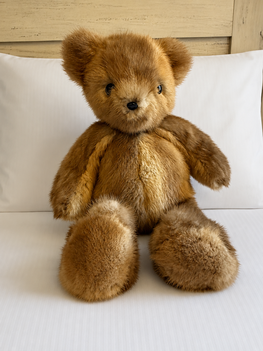 Mink Fur Teddy Bear (Brown)