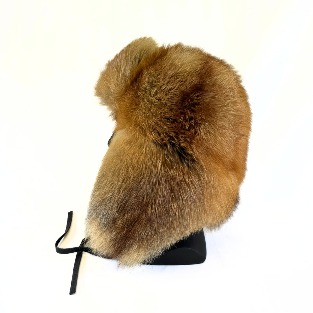 Red Fox Fur Trapper Hat
