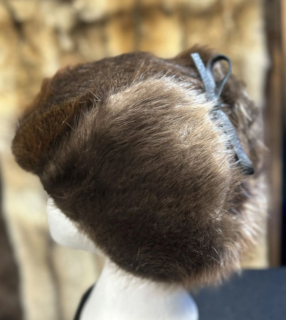 Beaver Fur Trapper Style Hat