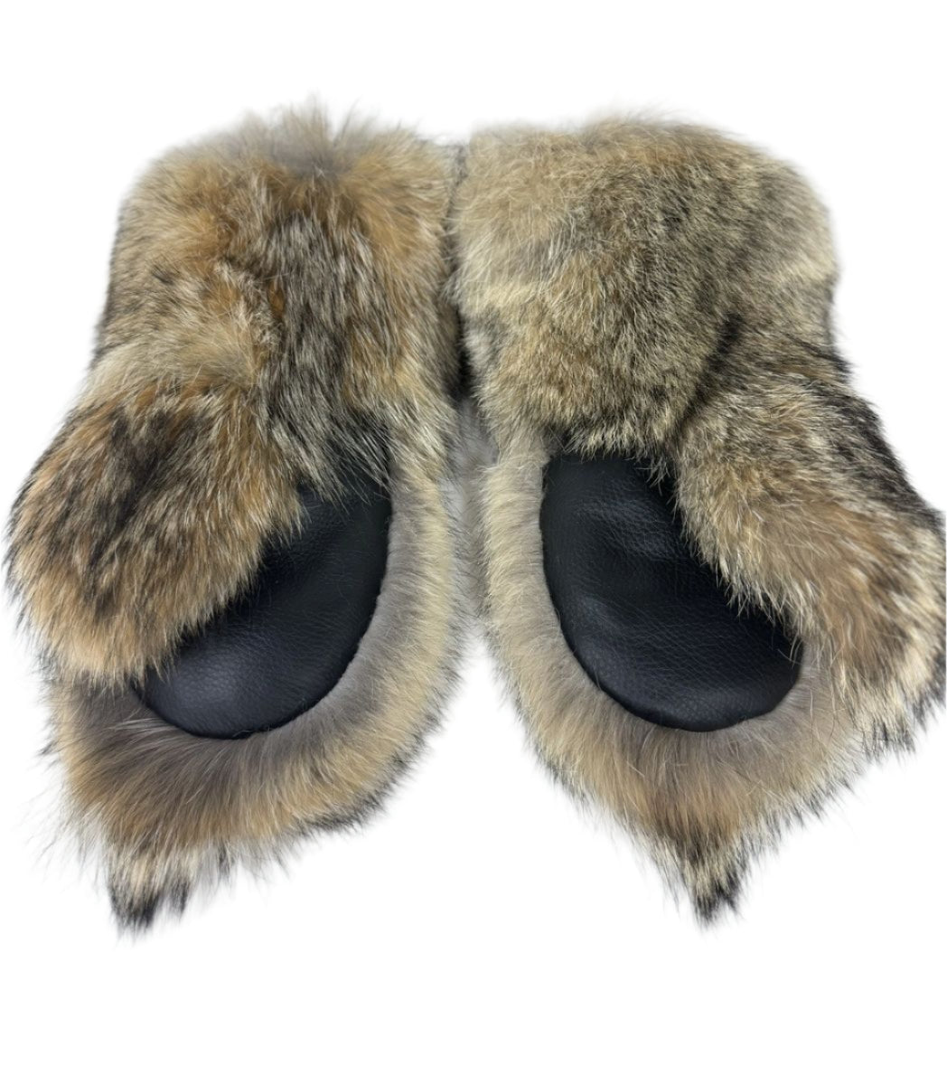 Coyote Fur Mittens