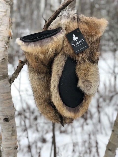 Coyote Fur Mittens