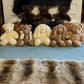 Beaver Fur Teddy Bear (natural)