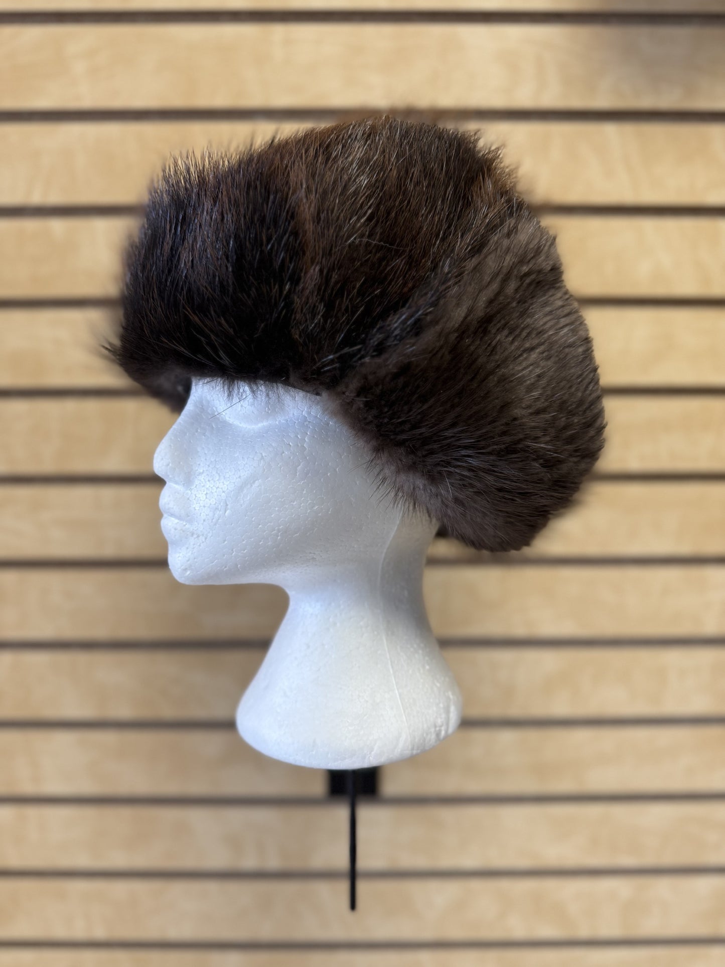 Beaver Fur Trapper Style Hat
