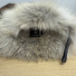 Beaver Fur With Coyote Trim Mitts