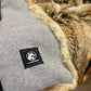 Coyote Fur Throw (45" X 60")