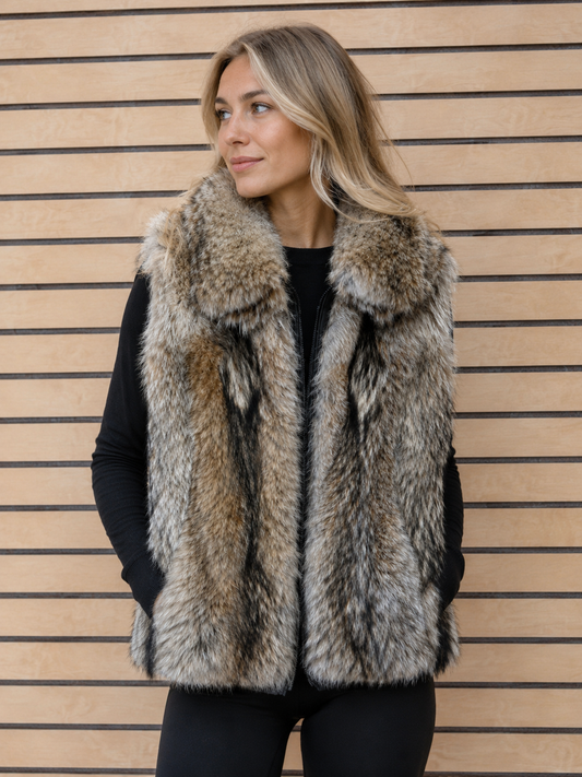 Coyote Fur Vest