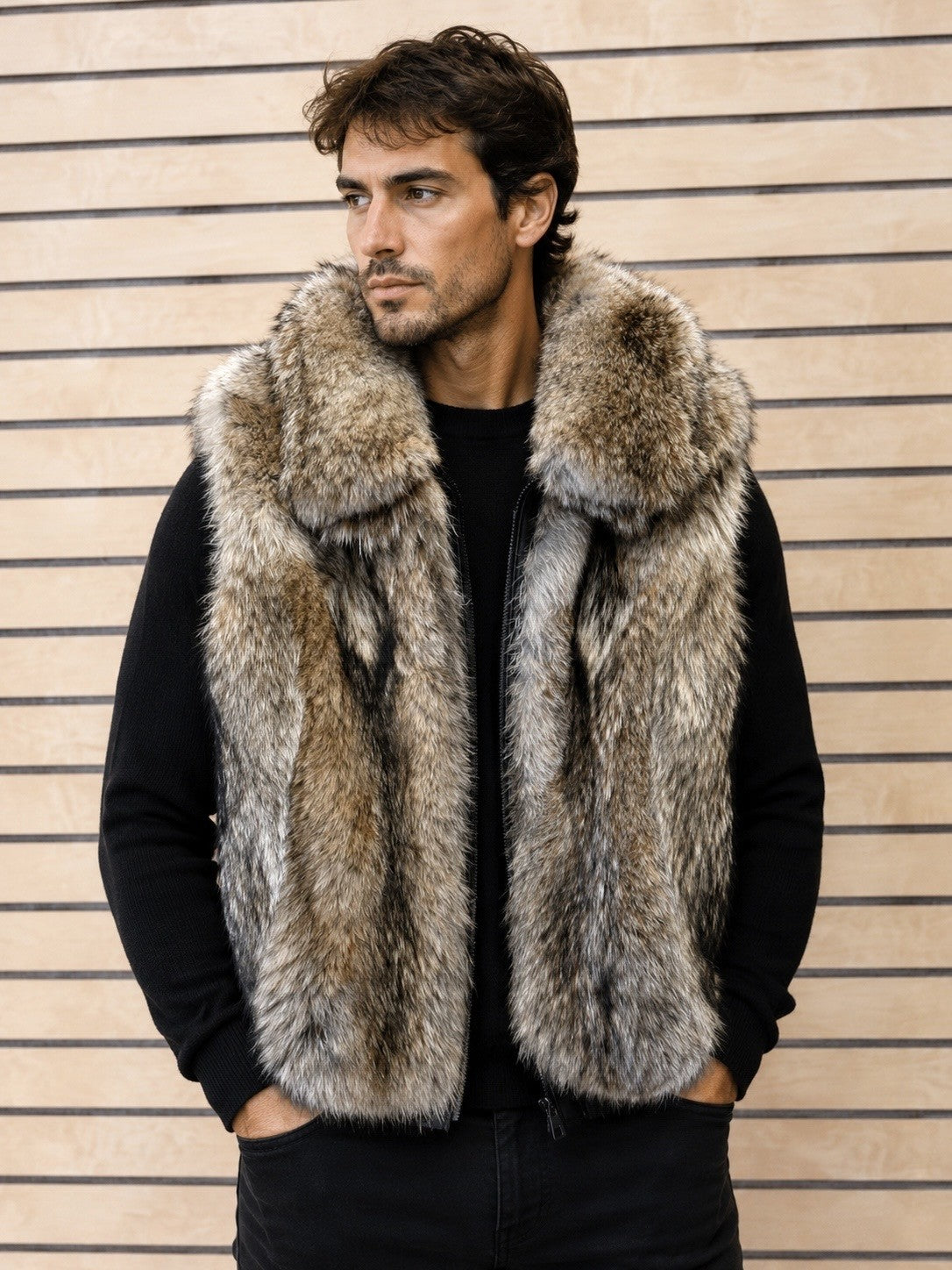 Coyote Fur Vest