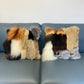 Mosaic Fur Pillow Set (2)