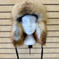 Red Fox Fur Trapper Hat