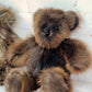 Beaver Fur Teddy Bear (natural)
