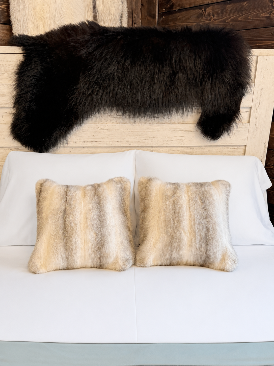 Mink Fur Pillow