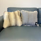 Mink Fur Pillow with Wool Backer
