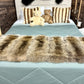 Raccoon Fur Bed Runner