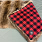 Raccoon Fur Bed Runner