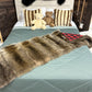Raccoon Fur Bed Runner