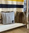 Raccoon Fur Pillow Set (2)