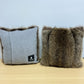 Raccoon Fur Pillow Set (2)