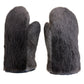Short Cuff Sheared Beaver Mitts