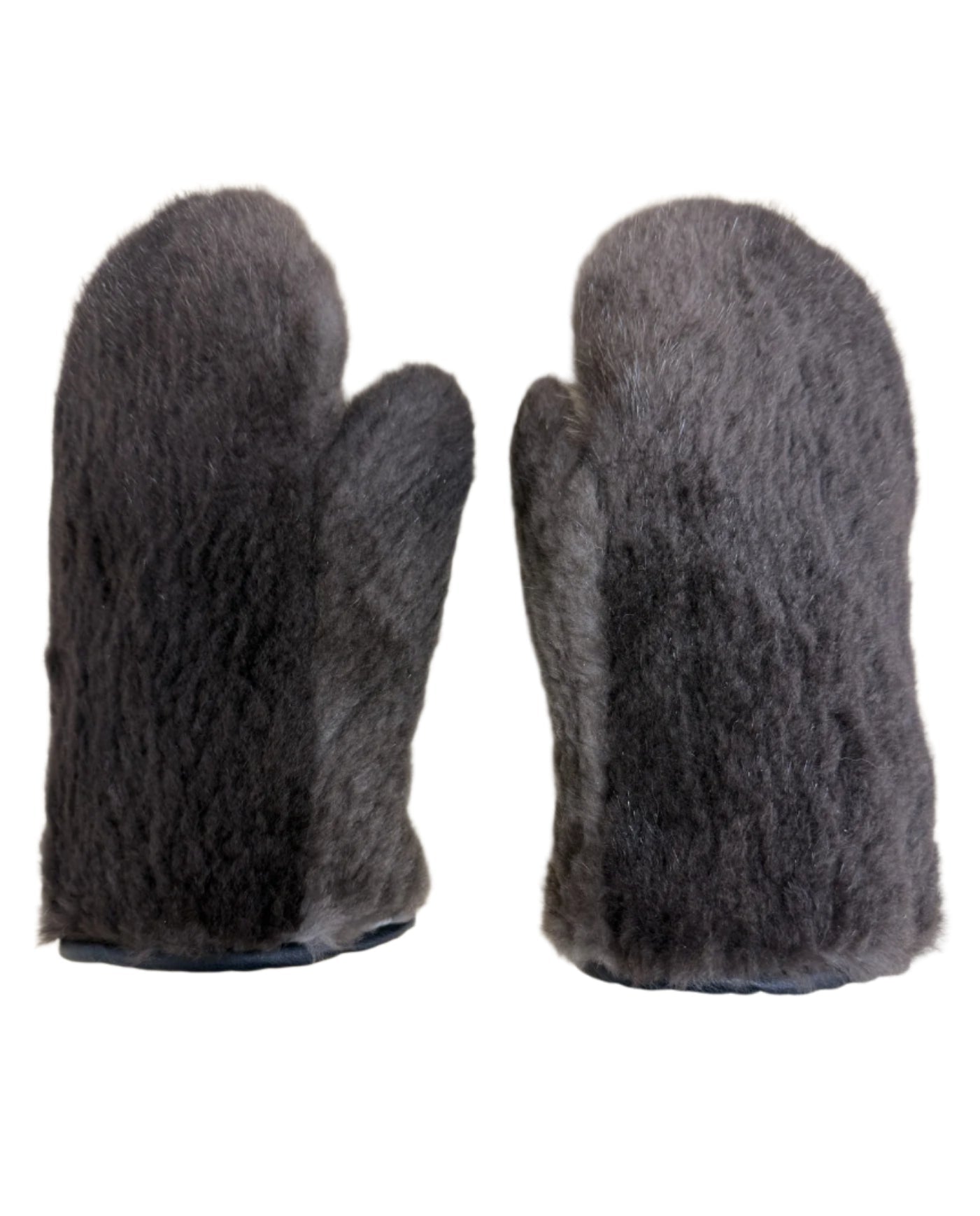 Short Cuff Sheared Beaver Mitts