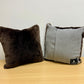 Sheared Beaver Pillow Set (2)