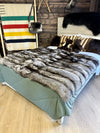 Silver Fox Throw Blanket