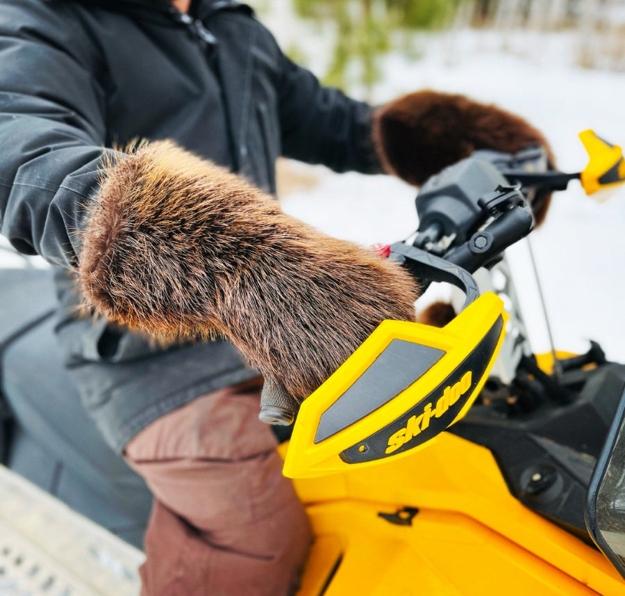 Beaver Fur Mittens