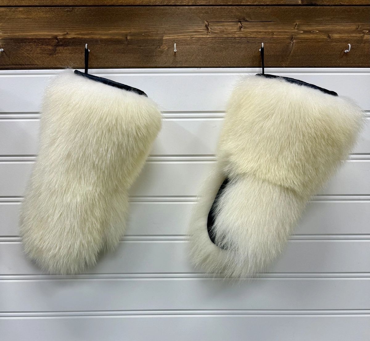 Polar Bear Fur Mittens